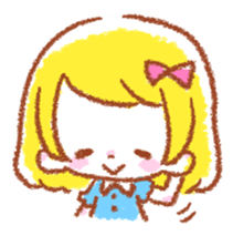 Cute girl stickers! sticker #8223806