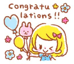 Cute girl stickers! sticker #8223810