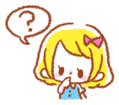 Cute girl stickers! sticker #8223817