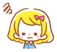 Cute girl stickers! sticker #8223819