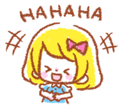 Cute girl stickers! sticker #8223820