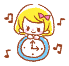 Cute girl stickers! sticker #8223821