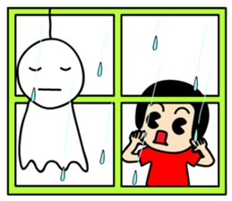 retro kids kuriko sticker #8223852