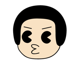 retro kids kuriko sticker #8223856