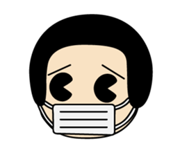 retro kids kuriko sticker #8223859