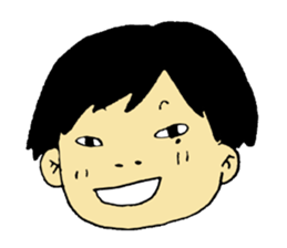 A face of Imozon. sticker #8224079