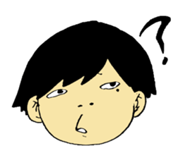 A face of Imozon. sticker #8224114