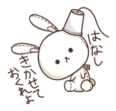Rabbit stuffed sticker #8224240