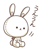 Rabbit stuffed sticker #8224242