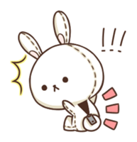 Rabbit stuffed sticker #8224243