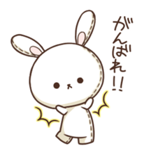 Rabbit stuffed sticker #8224253