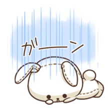 Rabbit stuffed sticker #8224265