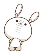 Rabbit stuffed sticker #8224269