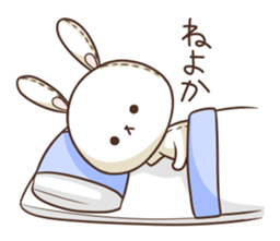 Rabbit stuffed sticker #8224272