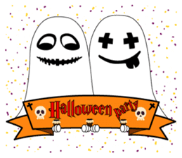 Halloween Ghost Funny [EN] sticker #8224356