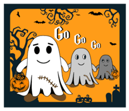 Halloween Ghost Funny [EN] sticker #8224357