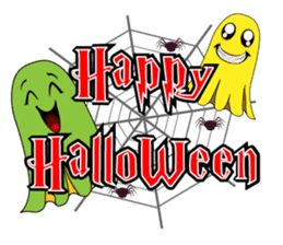 Halloween Ghost Funny [EN] sticker #8224359