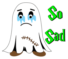 Halloween Ghost Funny [EN] sticker #8224363