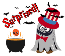 Halloween Ghost Funny [EN] sticker #8224372