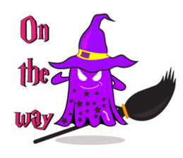 Halloween Ghost Funny [EN] sticker #8224378