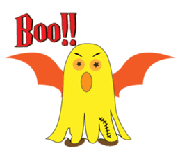 Halloween Ghost Funny [EN] sticker #8224380