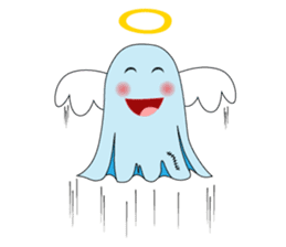Halloween Ghost Funny [EN] sticker #8224381