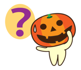 Halloween of cute animal sticker #8224752