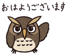 Owl ball sticker #8224796