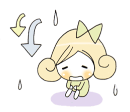 Cute roll-chan sticker #8225162