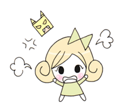 Cute roll-chan sticker #8225164