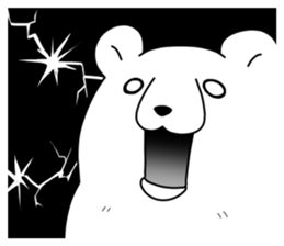 lazy bear of japan sticker #8225239