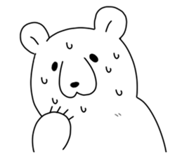 lazy bear of japan sticker #8225244