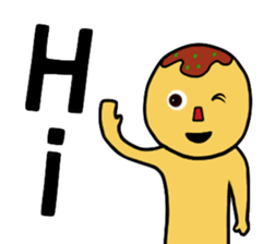 Octopus dumpling Boy sticker #8225302