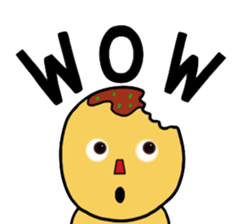 Octopus dumpling Boy sticker #8225307