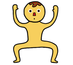 Octopus dumpling Boy sticker #8225319