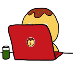 Octopus dumpling Boy sticker #8225321