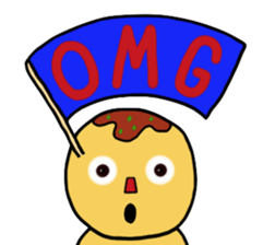 Octopus dumpling Boy sticker #8225324