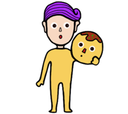 Octopus dumpling Boy sticker #8225328