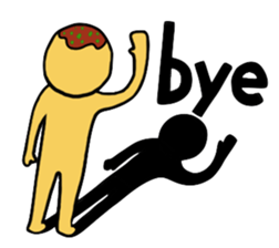 Octopus dumpling Boy sticker #8225329