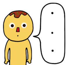 Octopus dumpling Boy sticker #8225331