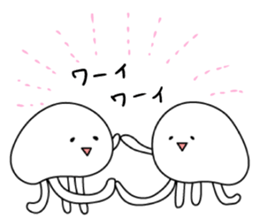 Jellyfishes40% sticker #8225347