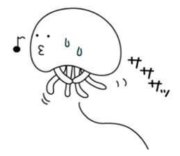 Jellyfishes40% sticker #8225355