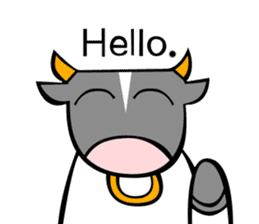 Conversation of cattle sticker #8225692
