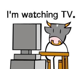 Conversation of cattle sticker #8225702