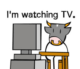 Conversation of cattle sticker #8225702