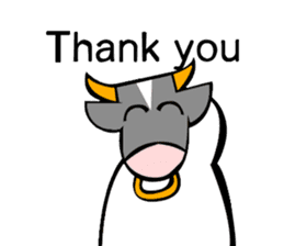 Conversation of cattle sticker #8225715