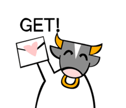 Conversation of cattle sticker #8225718