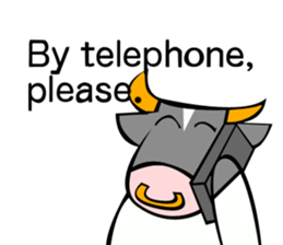 Conversation of cattle sticker #8225719