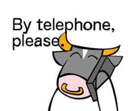 Conversation of cattle sticker #8225719