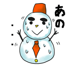 Life like a SNOWMAN! sticker #8226013